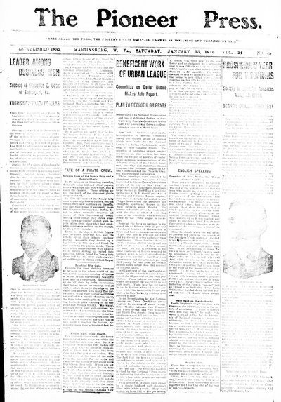 The Pioneer Press, Jan 15, 1916