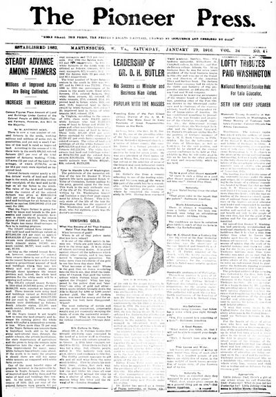 The Pioneer Press, Jan 29, 1916