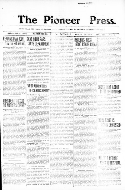 The Pioneer Press, Mar 25, 1916