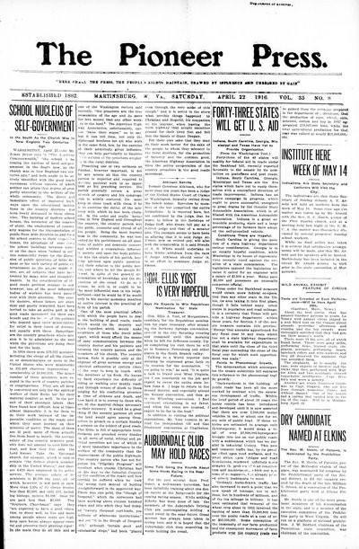 The Pioneer Press, Apr 22, 1916