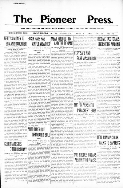 The Pioneer Press, Jul 8, 1916