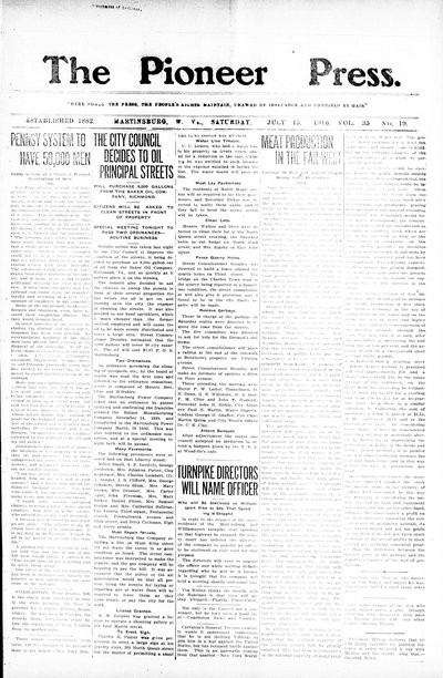 The Pioneer Press, Jul 15, 1916