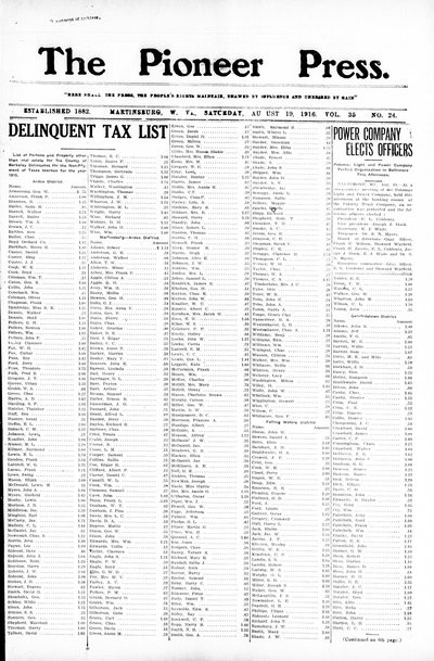 The Pioneer Press, Aug 19, 1916