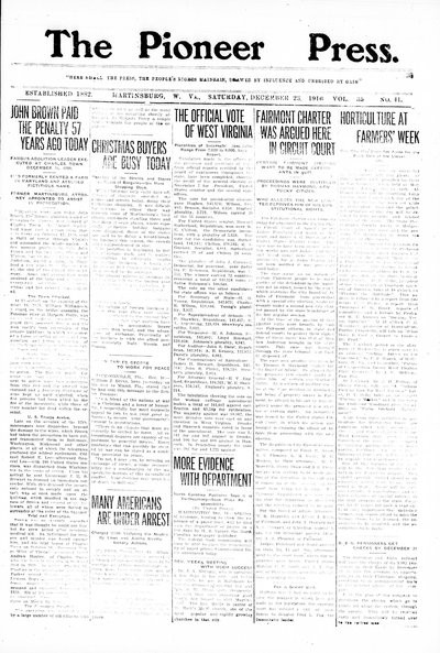 The Pioneer Press, Dec 23, 1916