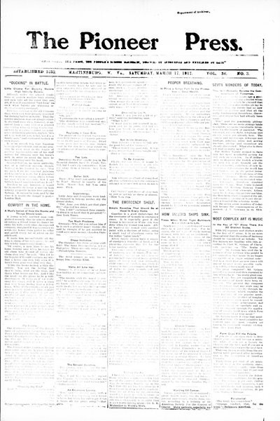 The Pioneer Press, Mar 17, 1917