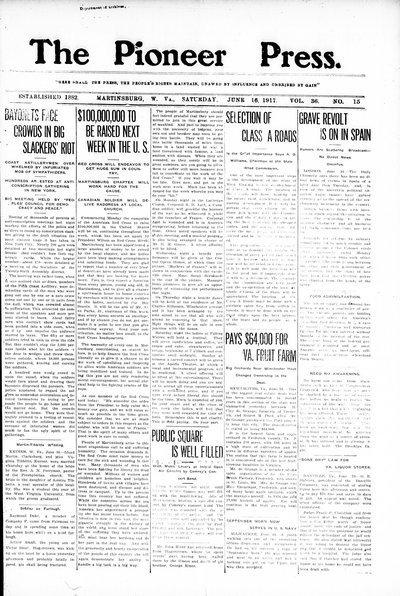The Pioneer Press, Jun 16, 1917