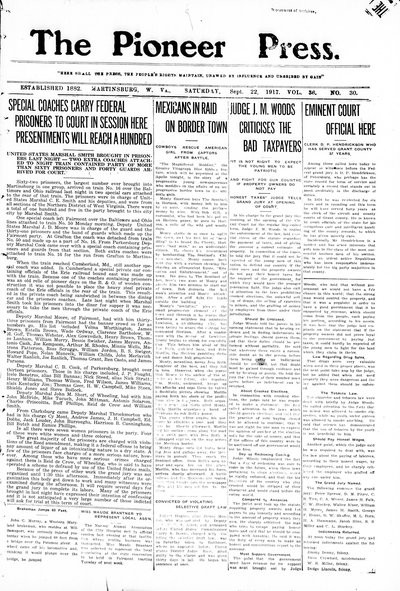 The Pioneer Press, Sep 22, 1917