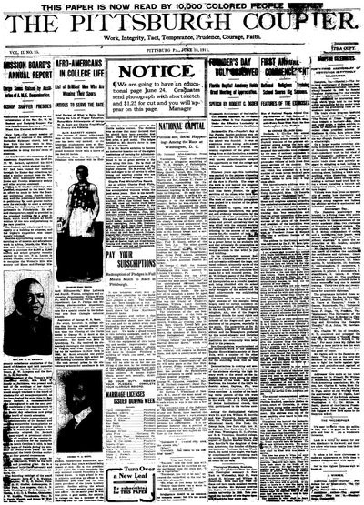 Pittsburgh Courier, Jun 10, 1911