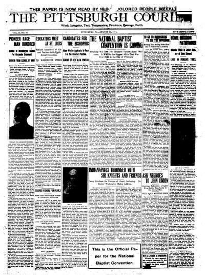 Pittsburgh Courier, Aug 26, 1911