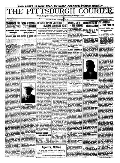 Pittsburgh Courier, Sep 23, 1911