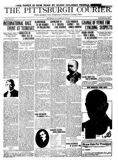 Pittsburgh Courier, Feb 10, 1912