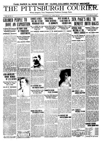 Pittsburgh Courier, Apr 20, 1912