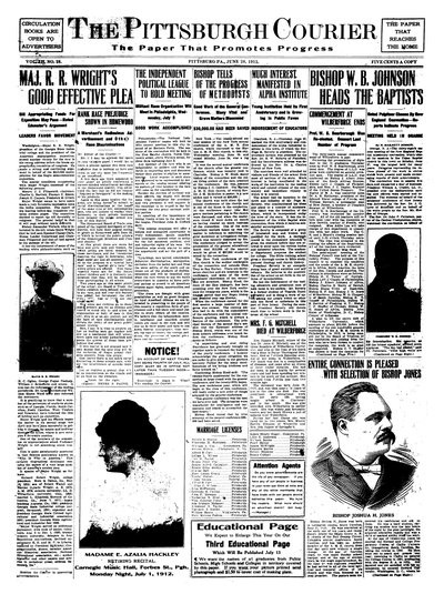 Pittsburgh Courier, Jun 28, 1912