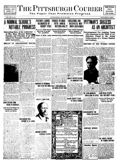 Pittsburgh Courier, Jul 26, 1912