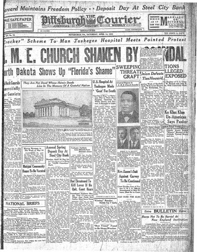 Pittsburgh Courier, Apr 14, 1923