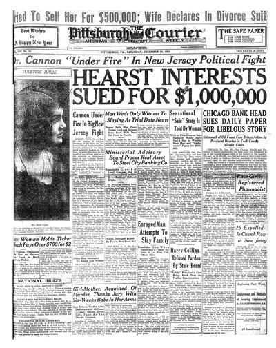 Pittsburgh Courier, Dec 29, 1923