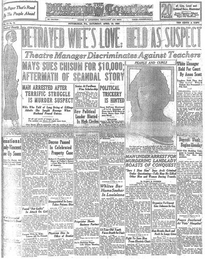 Pittsburgh Courier, Apr 19, 1924