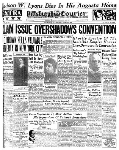 Pittsburgh Courier, Jun 28, 1924
