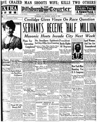 Pittsburgh Courier, Aug 16, 1924