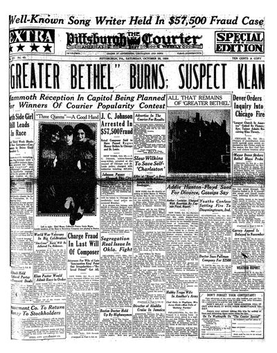 Pittsburgh Courier, Oct 25, 1924