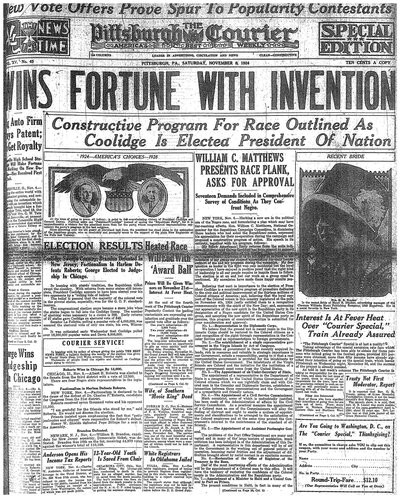 Pittsburgh Courier, Nov 8, 1924