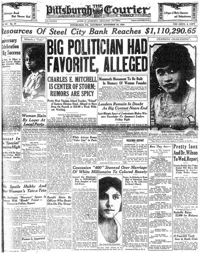 Pittsburgh Courier, Nov 22, 1924