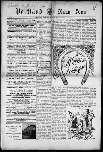 The New Age (Portland), Dec 30, 1905