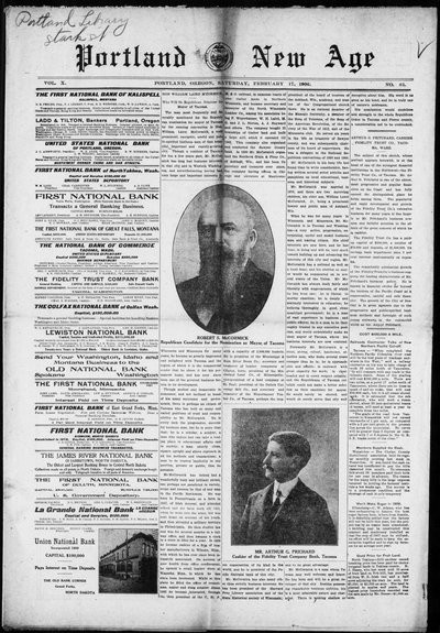 The New Age (Portland), Feb 17, 1906