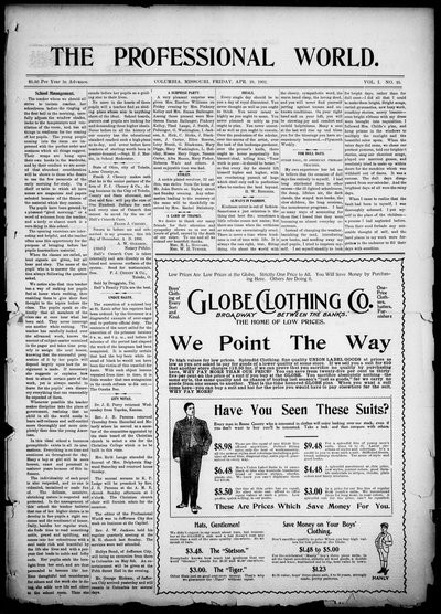The Professional World, Apr 25, 1902