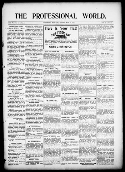 The Professional World, May 23, 1902