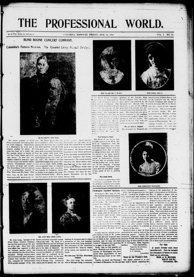 The Professional World, Aug 22, 1902