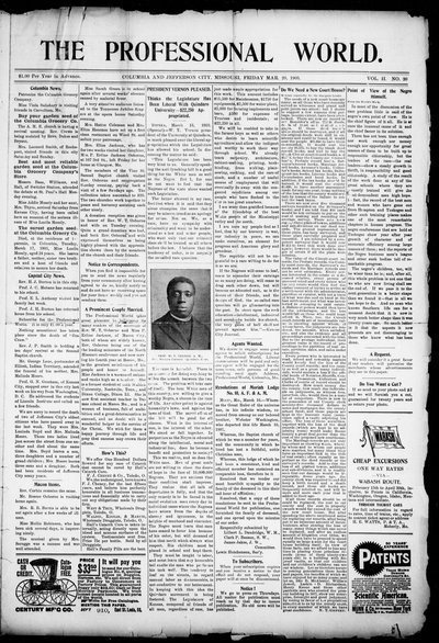 The Professional World, Mar 20, 1903