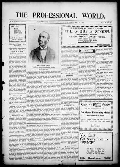 The Professional World, May 22, 1903