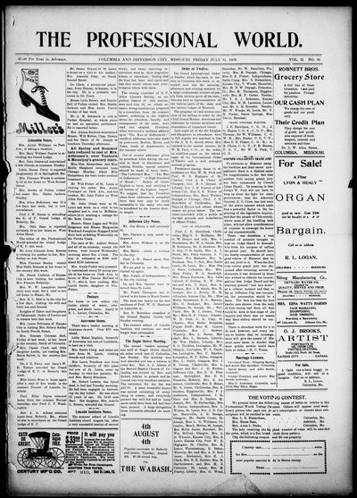The Professional World, Jul 31, 1903
