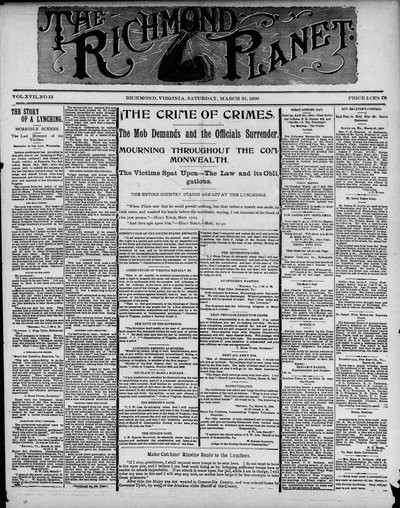 Richmond Planet, Mar 31, 1900