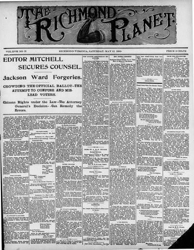 Richmond Planet, May 12, 1900