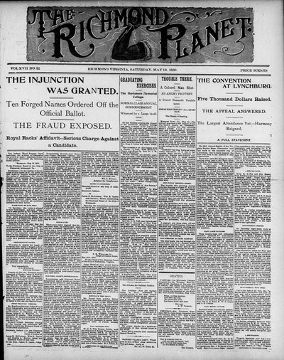 Richmond Planet, May 19, 1900