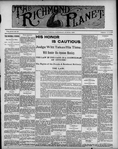 Richmond Planet, Jun 16, 1900