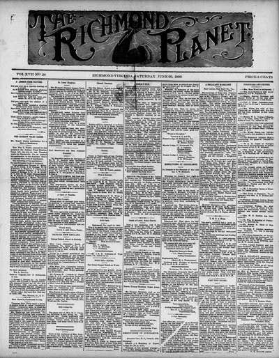 Richmond Planet, Jun 30, 1900