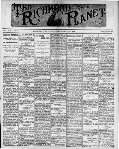 Richmond Planet, Nov 24, 1900