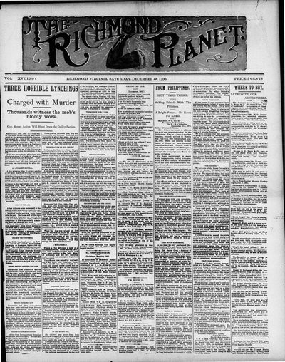 Richmond Planet, Dec 22, 1900