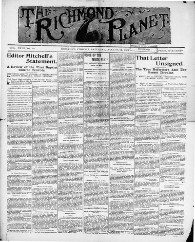 Richmond Planet, Aug 17, 1901