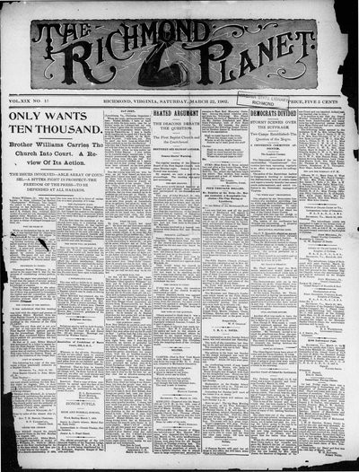 Richmond Planet, Mar 22, 1902