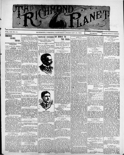 Richmond Planet, Feb 21, 1903