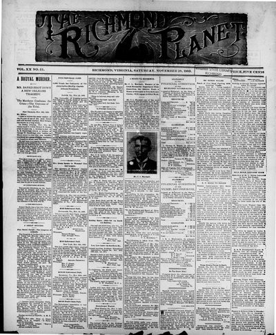 Richmond Planet, Nov 28, 1903