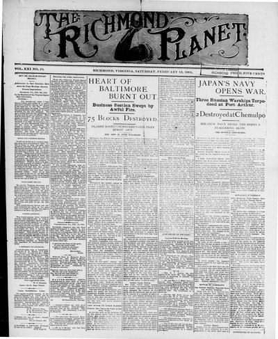 Richmond Planet, Feb 13, 1904