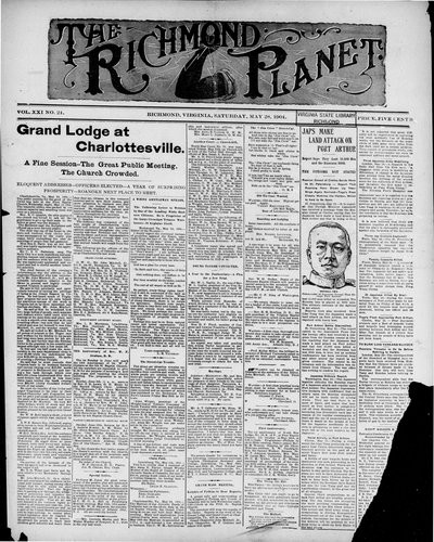 Richmond Planet, May 28, 1904
