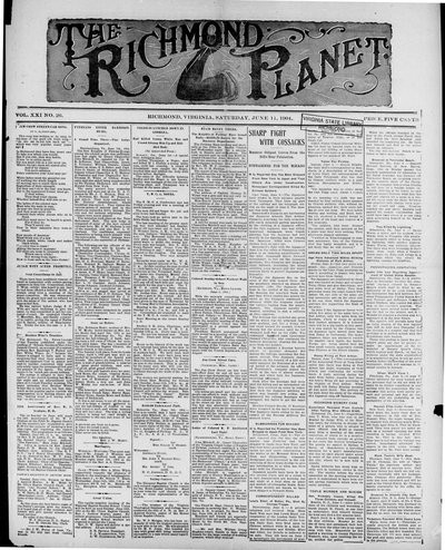 Richmond Planet, Jun 11, 1904