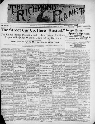 Richmond Planet, Jul 23, 1904