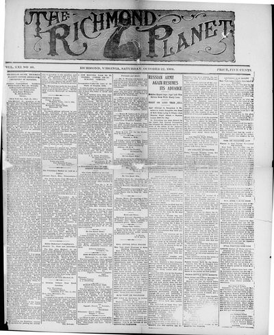Richmond Planet, Oct 22, 1904